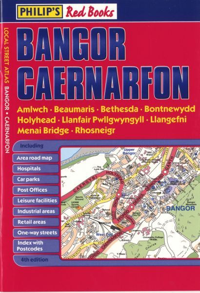 Philip's Red Books Bangor and Caernarfon