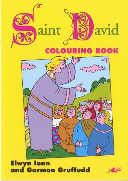 Saint David colouring book