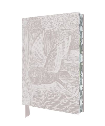 Angela Harding: Marsh Owl Artisan Art Notebook (Flame Tree Journ