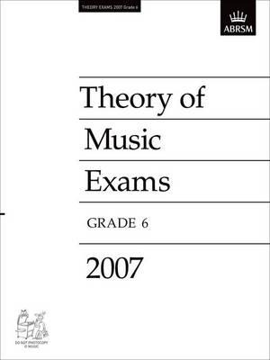 Theory of Music Exams 2007 Grade 6