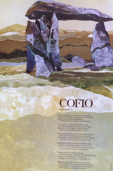Cofio Poster Poem