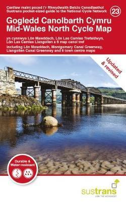 Mid-Wales North Cycle Map 23: including Lon Mawddach, Montgomery
